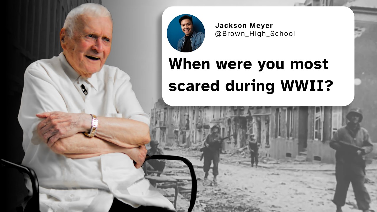 Students Ask a WWII Veteran Their Biggest Questions | Voices of Valor Ep. 1