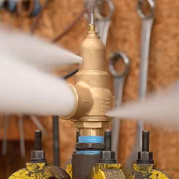 A close up of a Trivaco safety valve